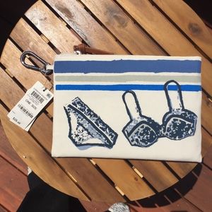 NWT Style & Co Water Resistant Zip Pouch